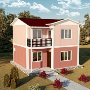 80 m2 prefabrik ev Model Pİ8001